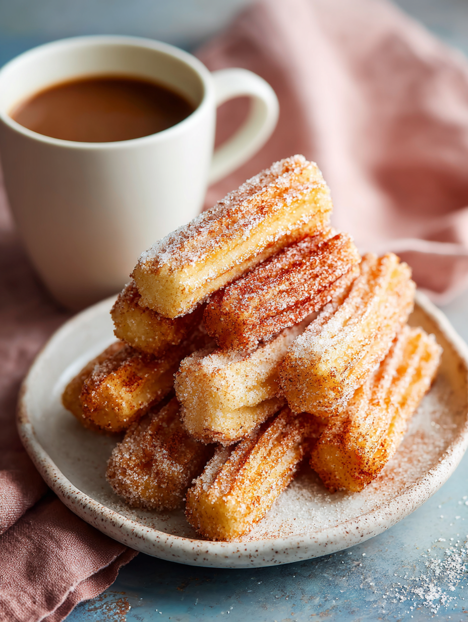 Crispy Air Fryer Churro Bites