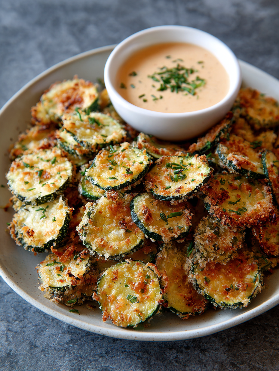 Crunchy Zucchini Chips