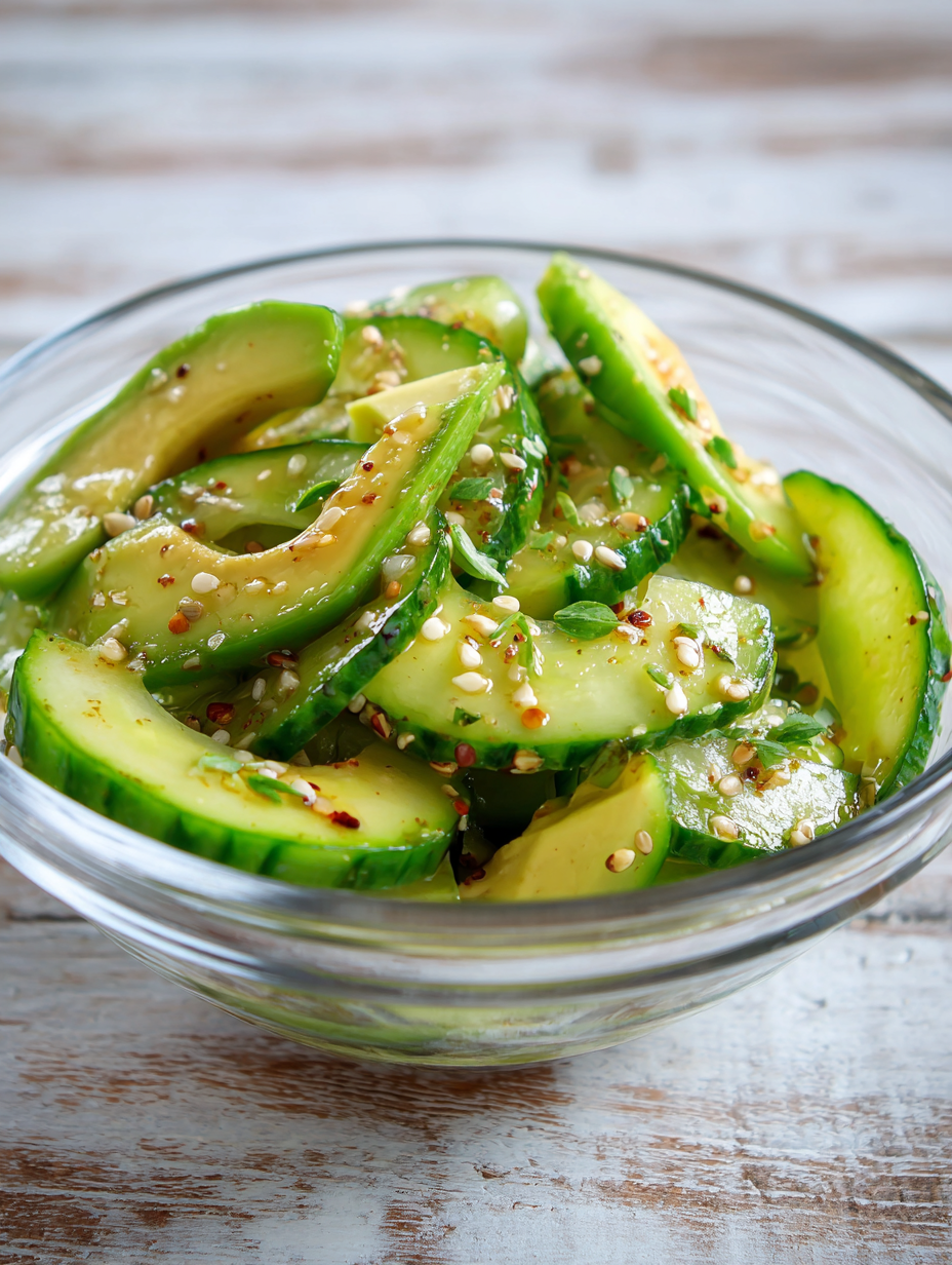 Cucumber Avocado Salad Recipe