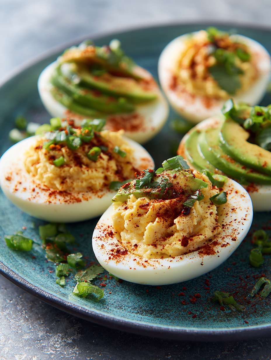 Deviled Eggs With Avocado Recipe