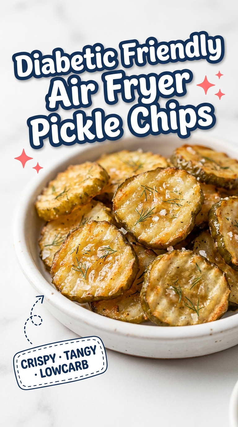 diabetic friendly air fryer pickle chips