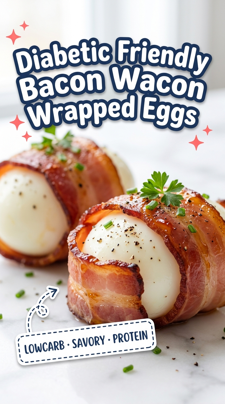diabetic friendly bacon wrapped eggs