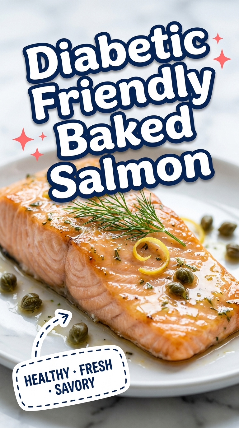 diabetic friendly baked salmon