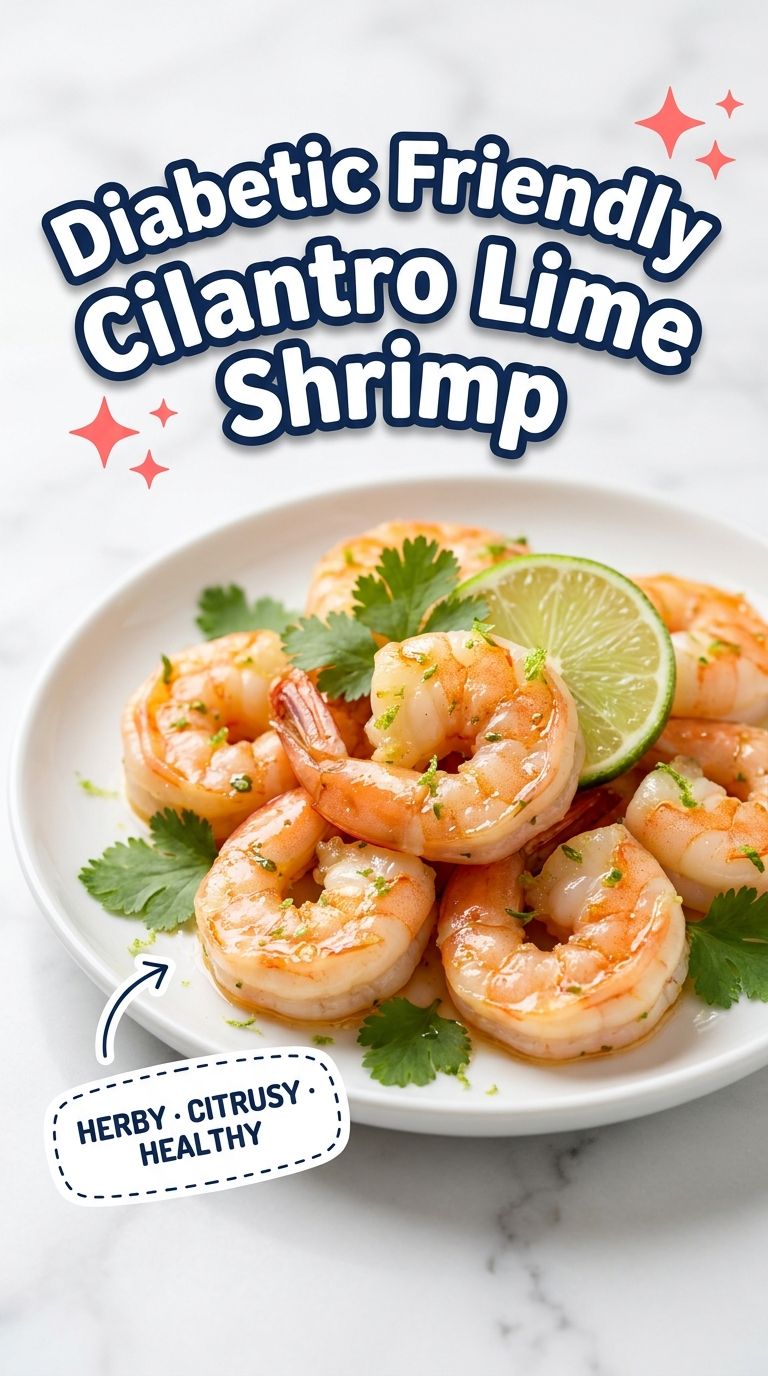 diabetic friendly cilantro lime shrimp