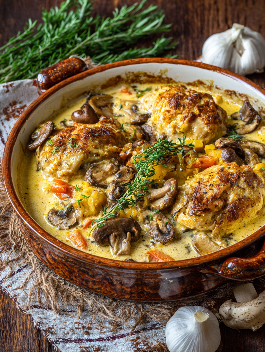 Easy Carnivore Chicken Casserole