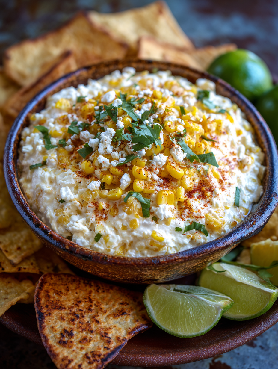 Elote Corn Dip Recipe