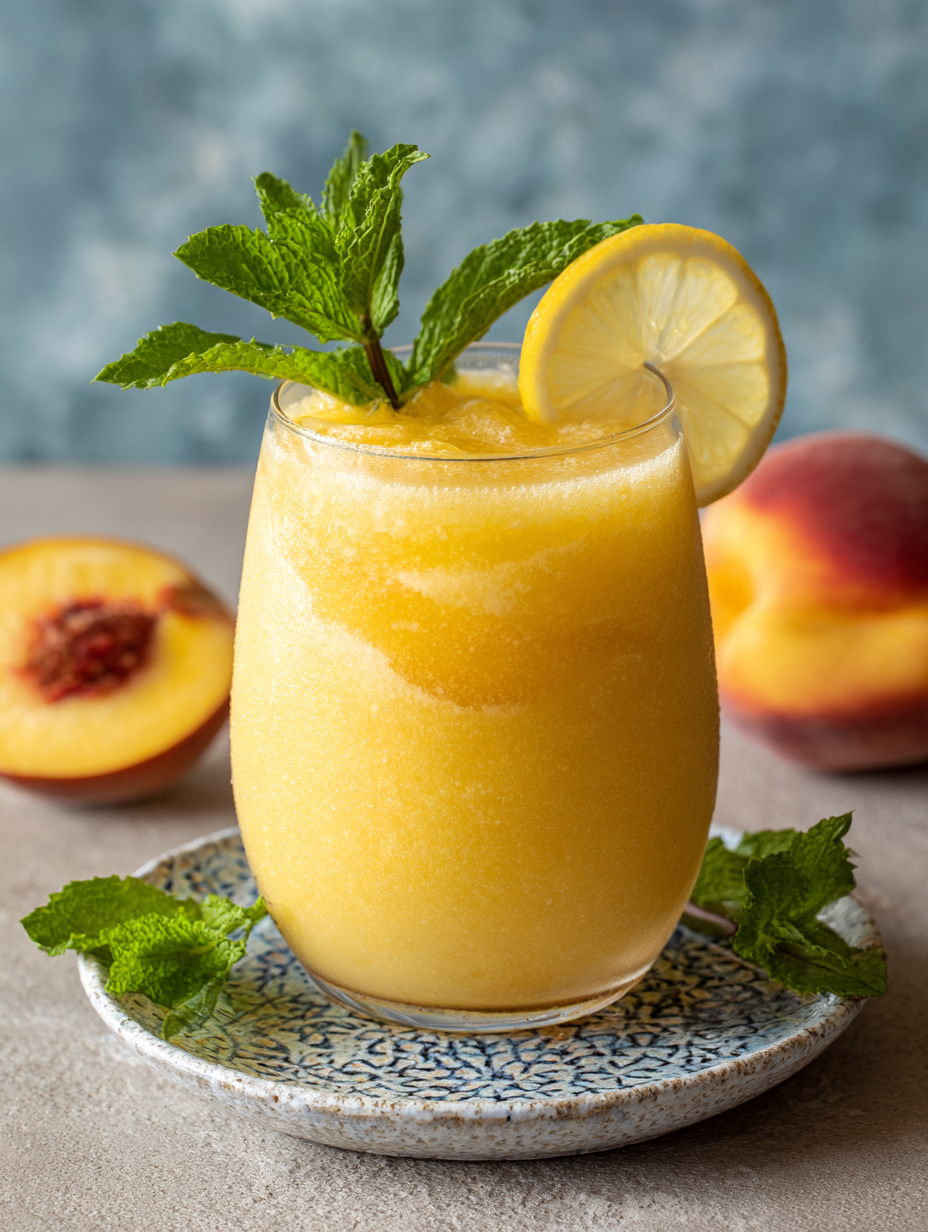 Frozen Peach Lemonade Recipe