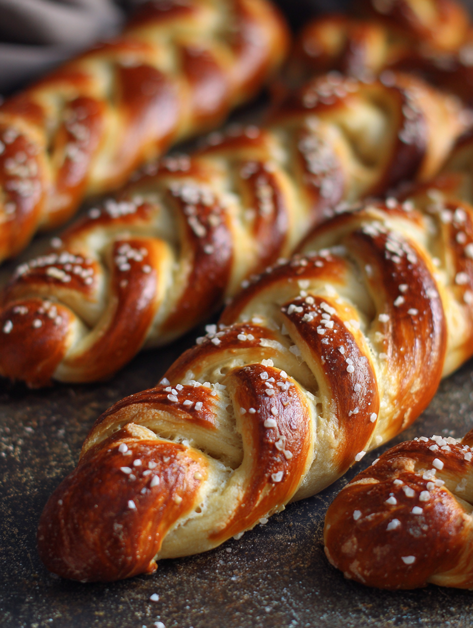 German Soft Pretzels Sticks