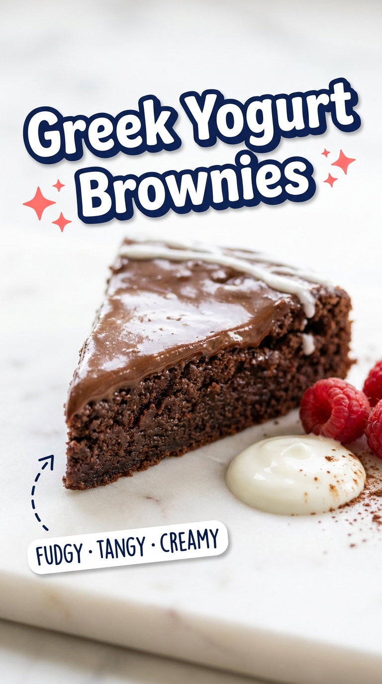 greek yogurt brownies