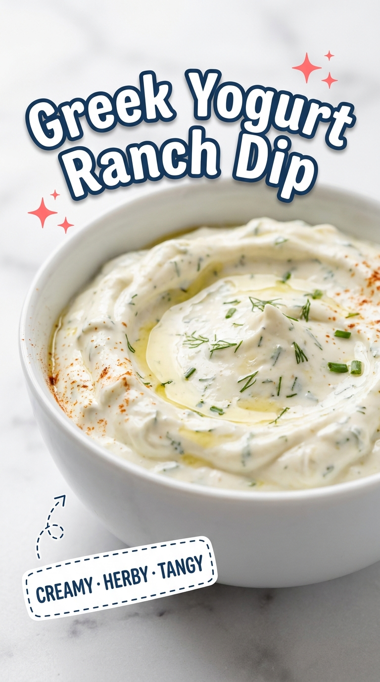greek yogurt ranch dip