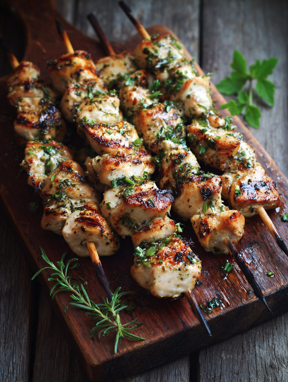 Grilled Chicken Skewers Recipe