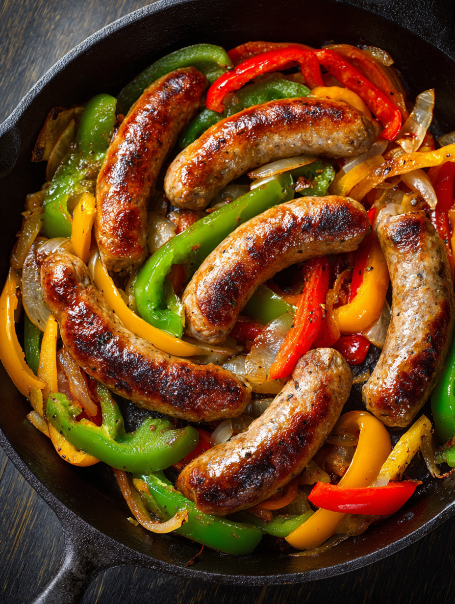 Grilled Sausage And Peppers Recipe