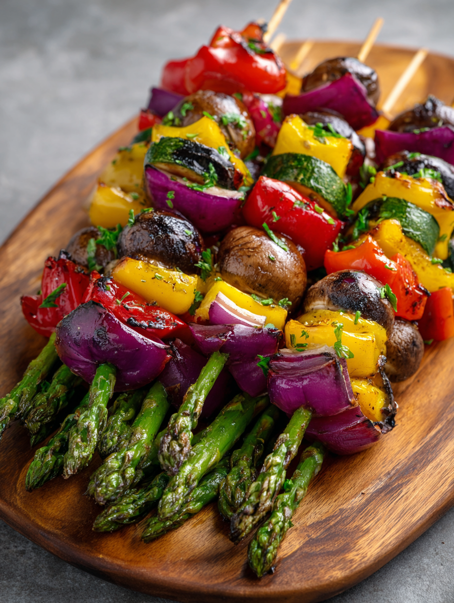 Grilled Veggie Kabobs Recipe
