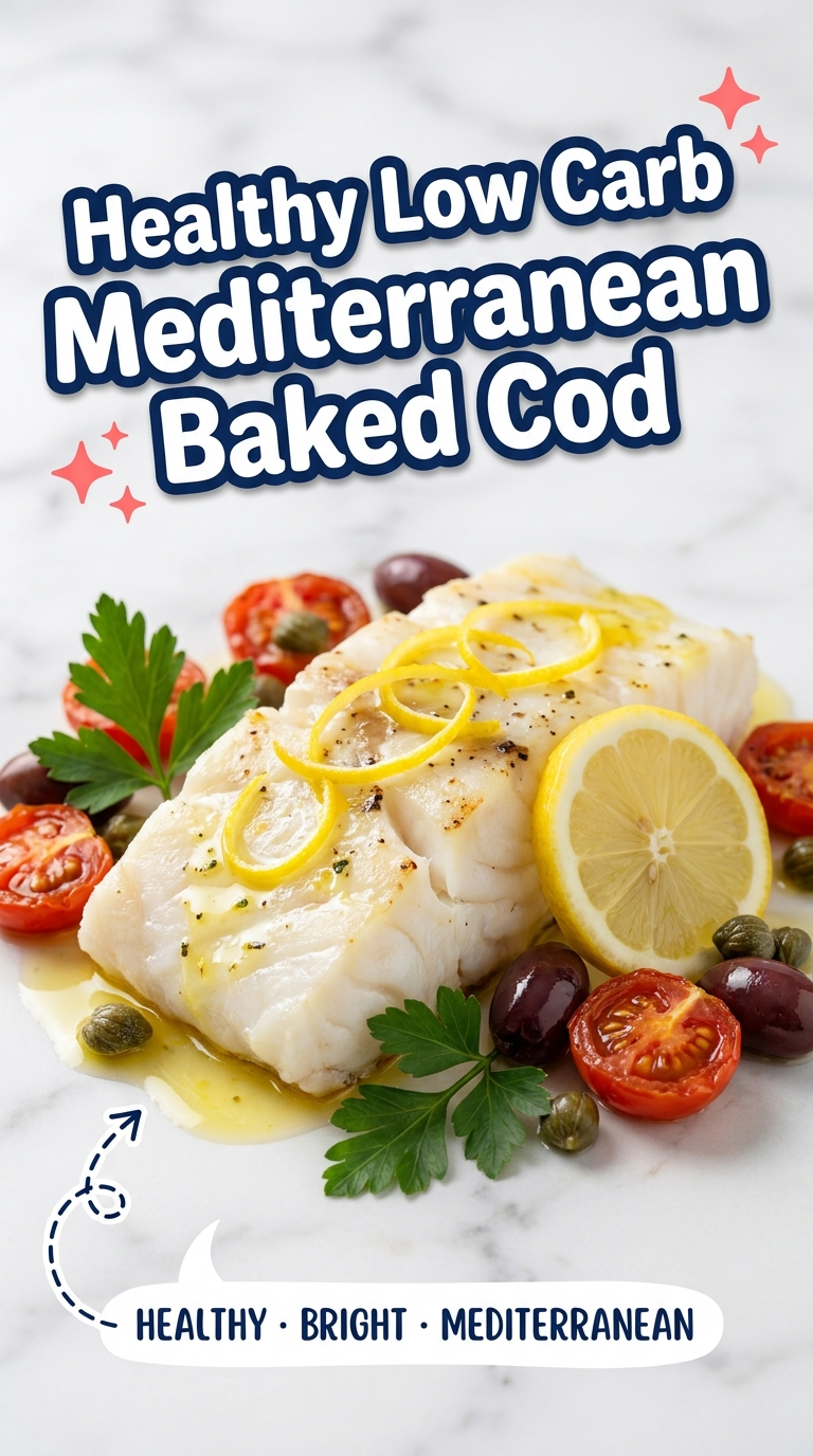 healthy low carb baked cod