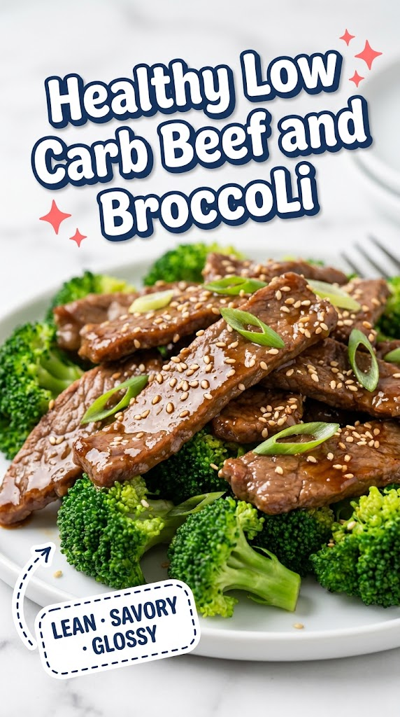 healthy low carb beef and broccoli
