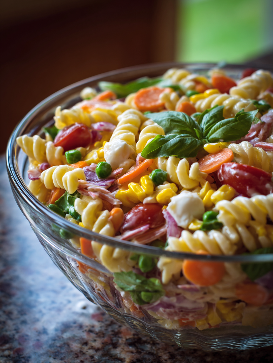 High Protein Pasta Salad Recipe