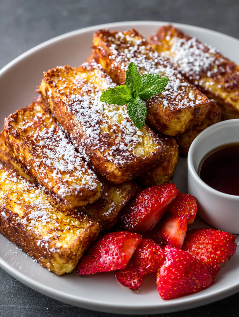 Homemade French Toast Sticks