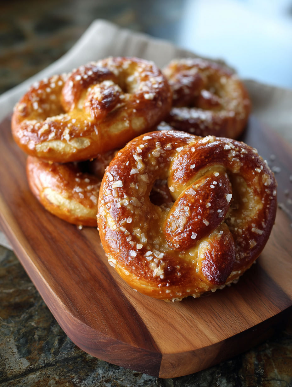 Homemade Honey Mustard & Onion Pretzels