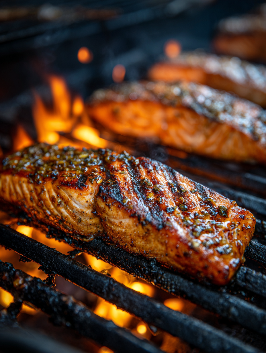 Honey Glazed Grilled Salmon Recipe