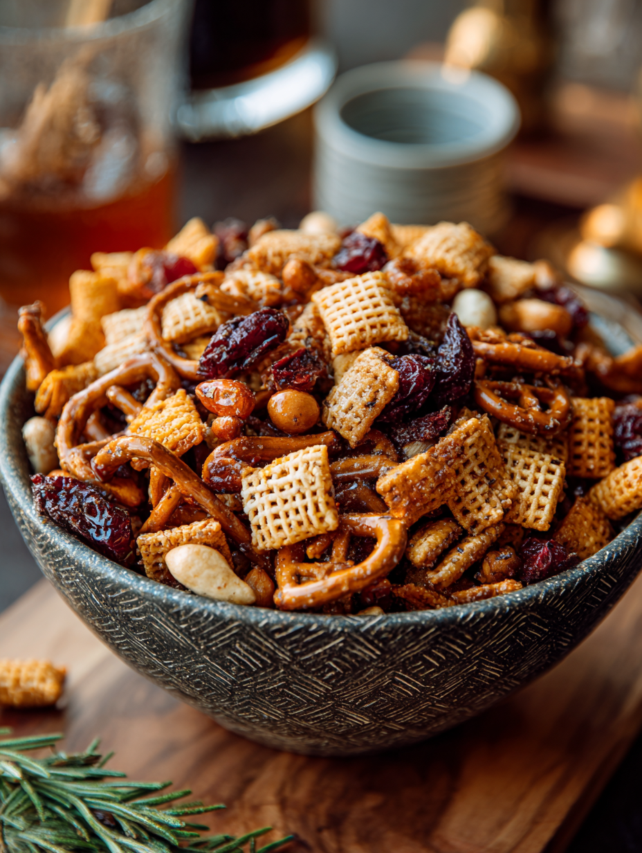 Hot Honey Chex Mix Recipe