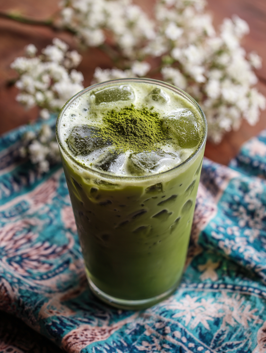 Iced Matcha Latte Recipe