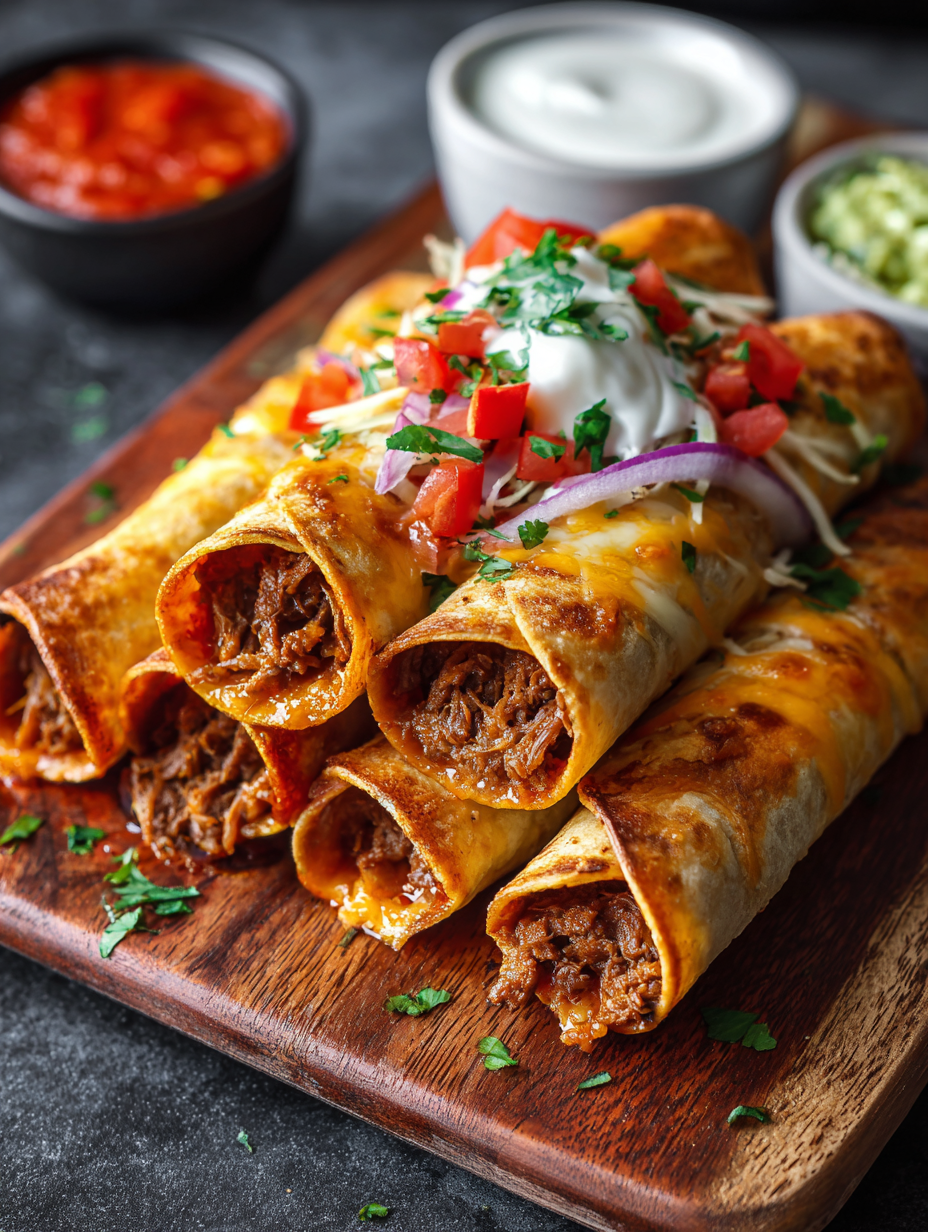 Keto Beef Taquitos