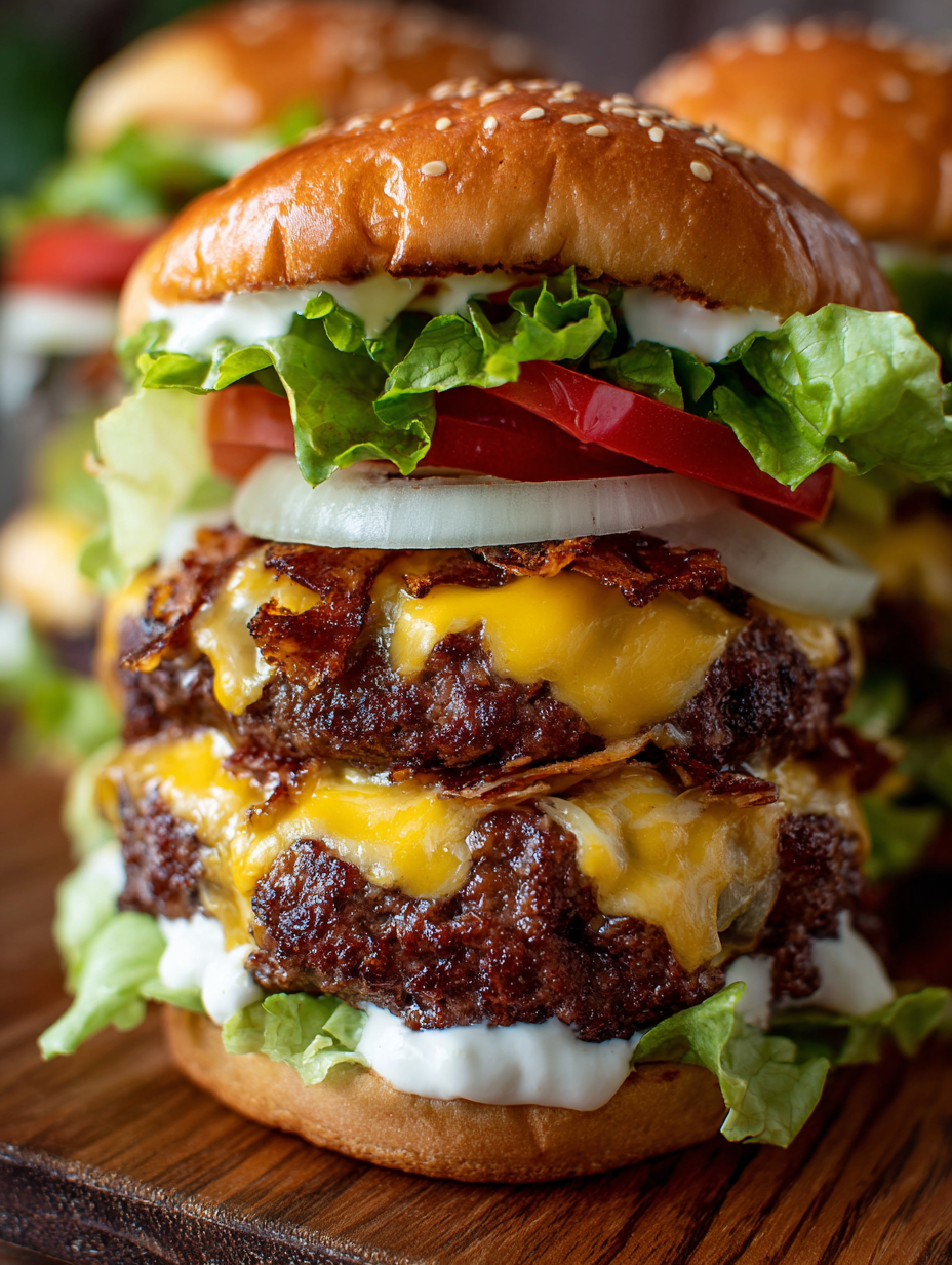 Keto Big Mac Smash Burgers