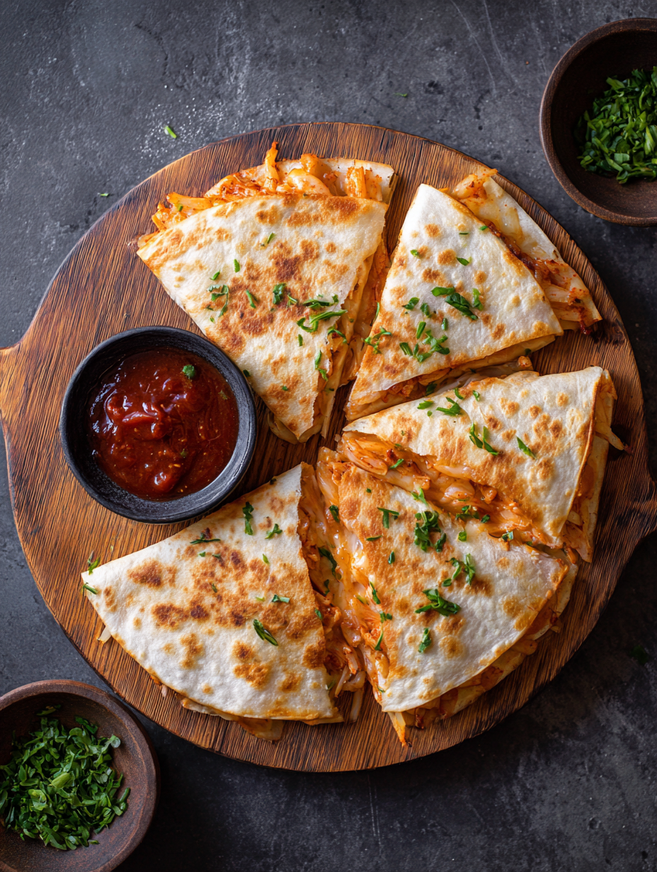 Kimchi Quesadilla Recipe