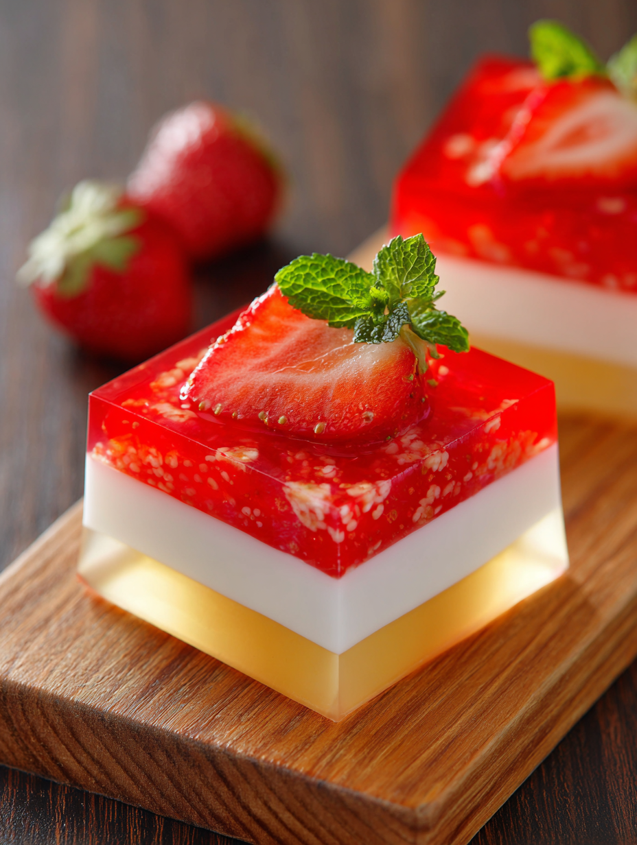 Layer Japanese Gelatin Dessert Recipe
