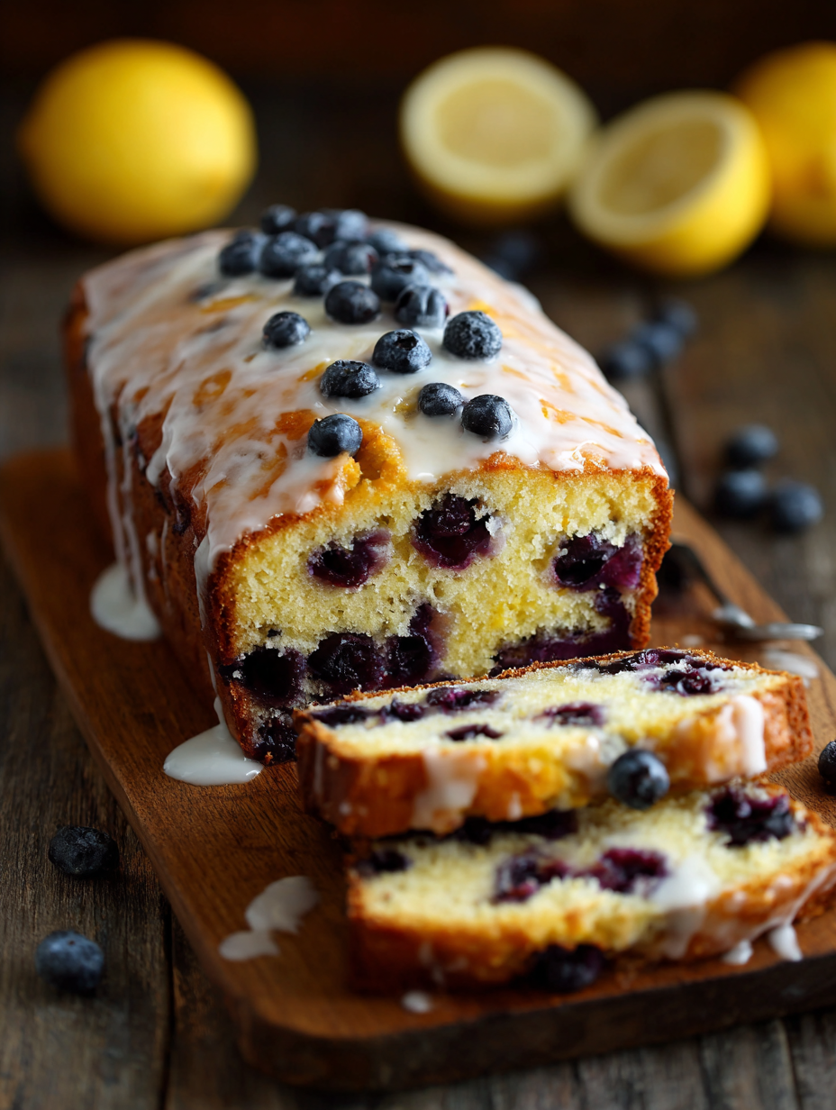 Lemon Blueberry Bread Recipe