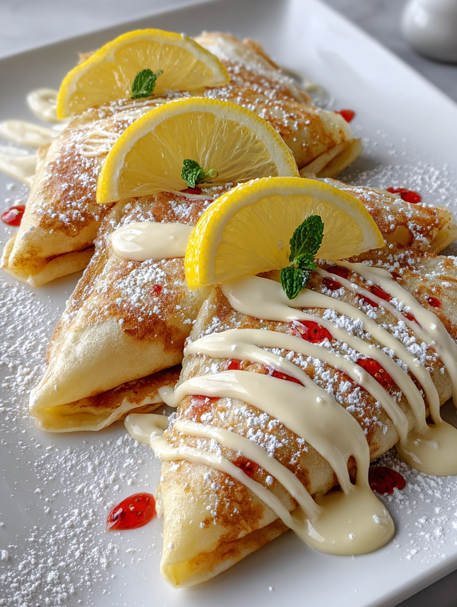 Lemon Crepes Recipe