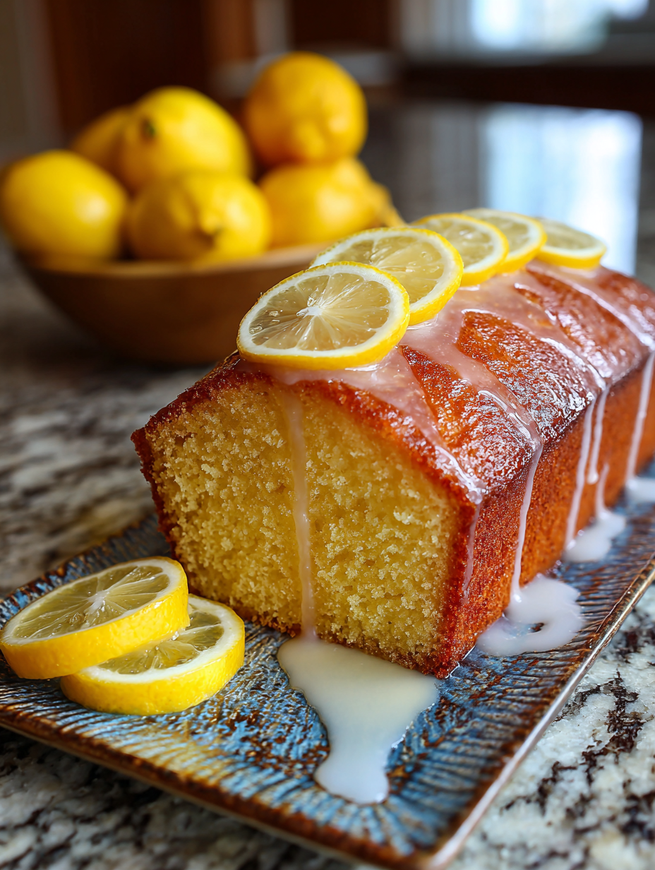 Lemon Pound Cake Recipe