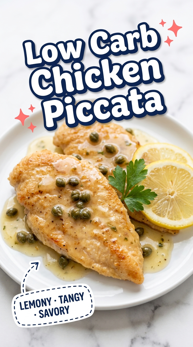 low carb chicken piccata