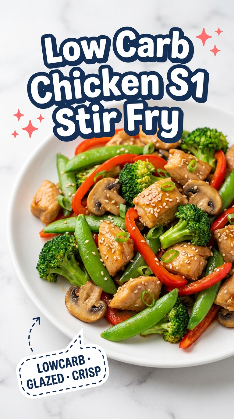 low carb chicken stir fry
