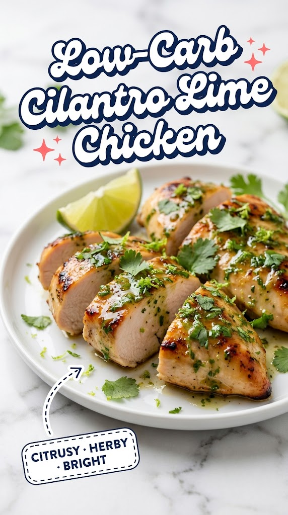 low carb cilantro lime chicken