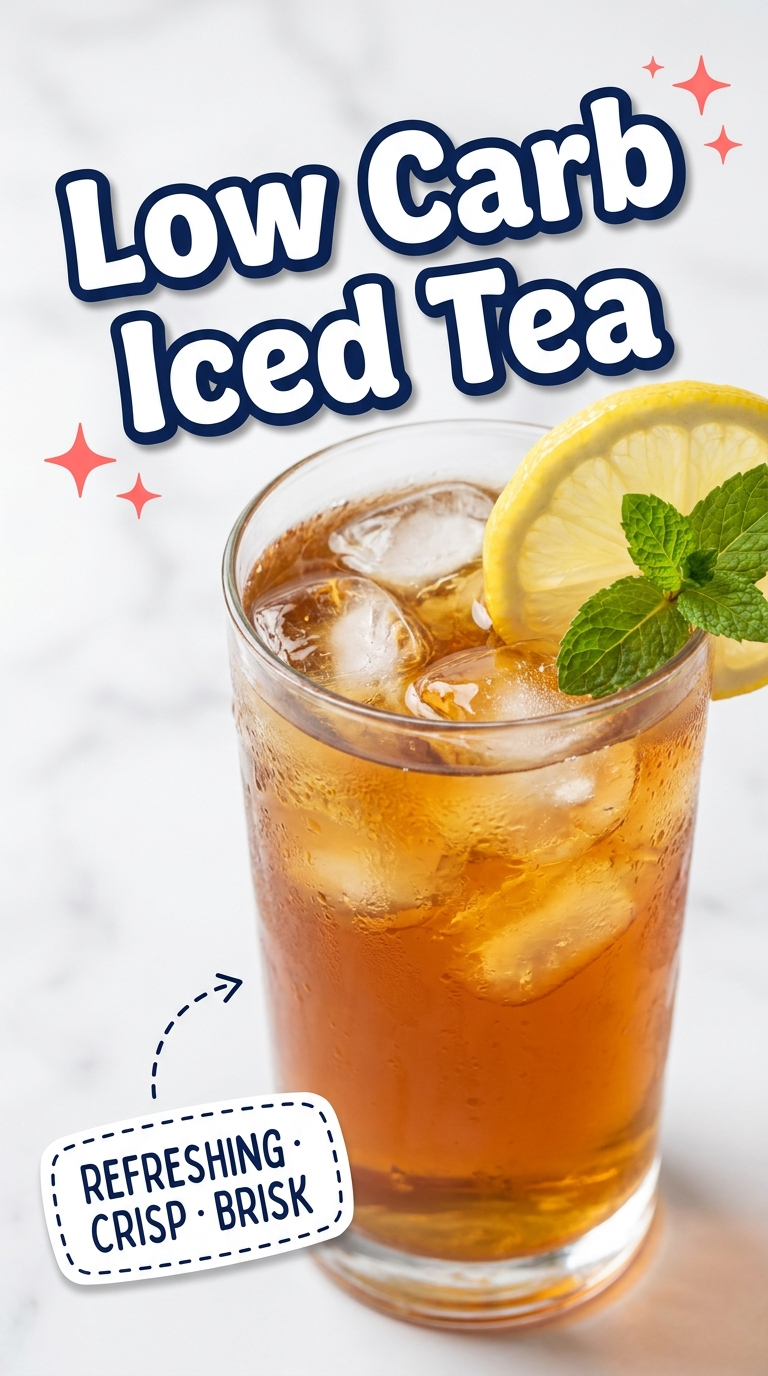 low carb iced tea
