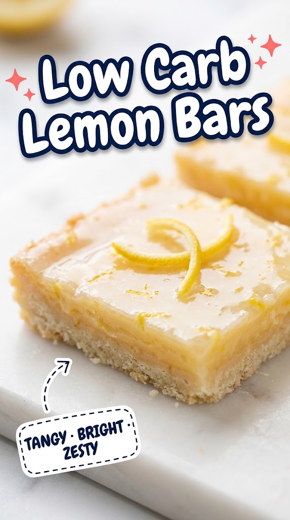 low carb lemon bars