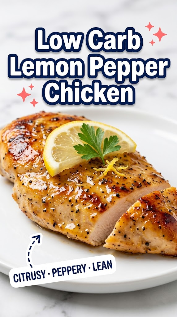 low carb lemon pepper chicken