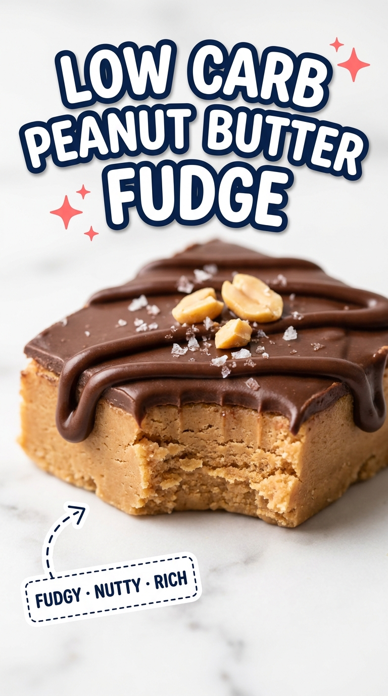 low carb peanut butter fudge