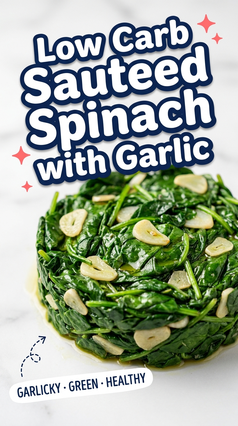 low carb sauteed spinach