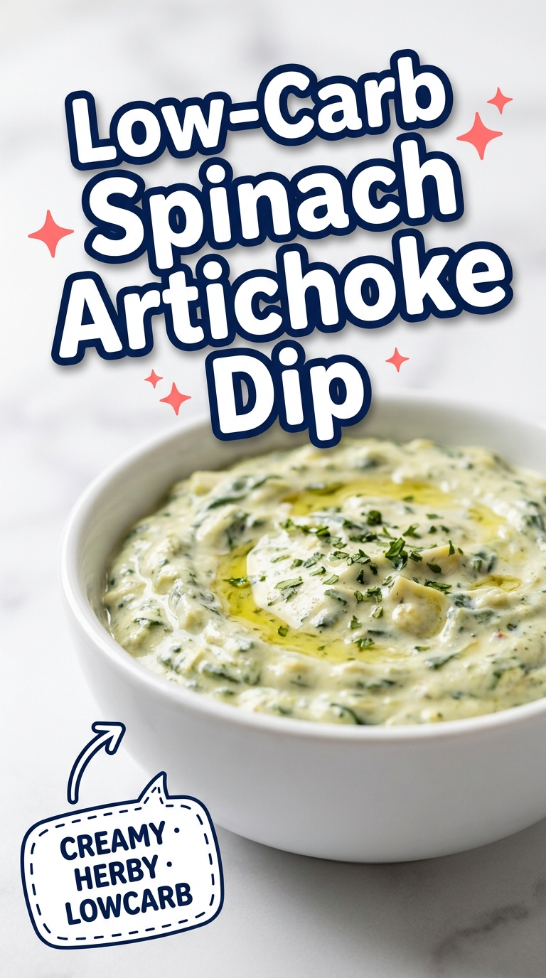 low carb spinach artichoke dip