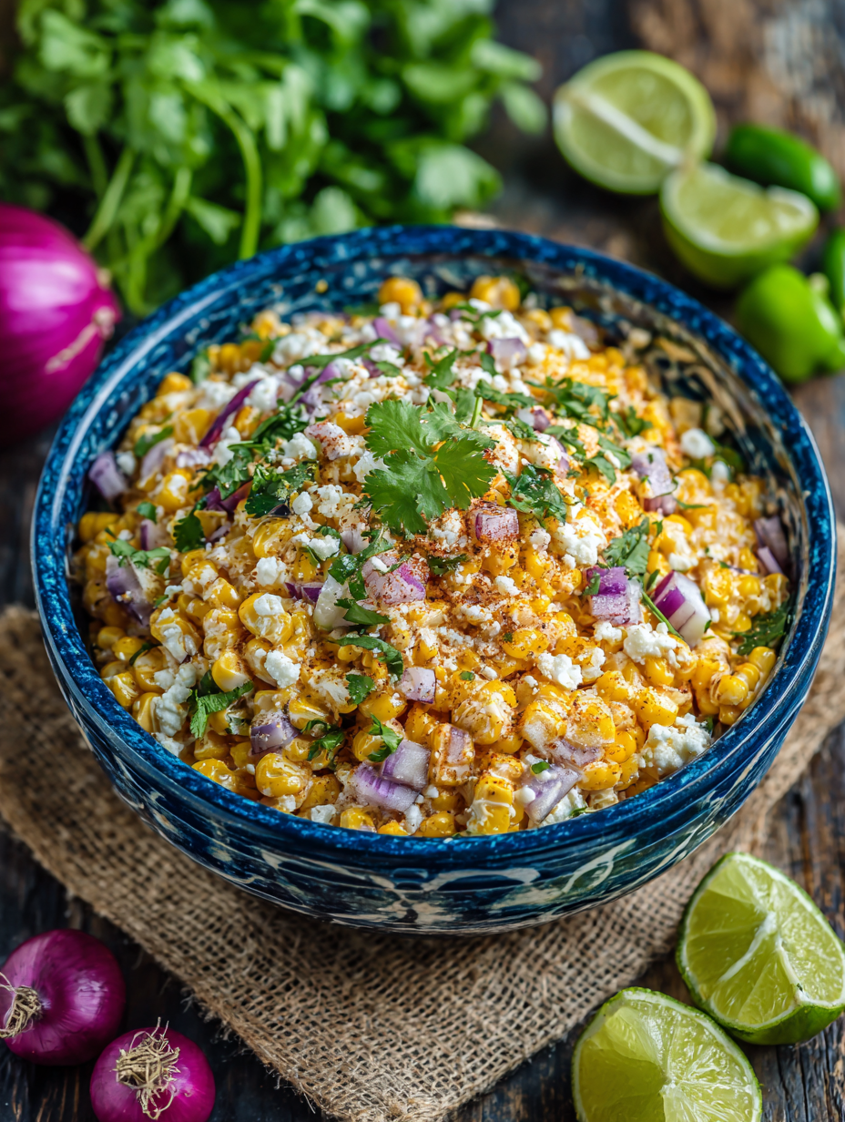 Mexican Street Corn Salad Recipe
