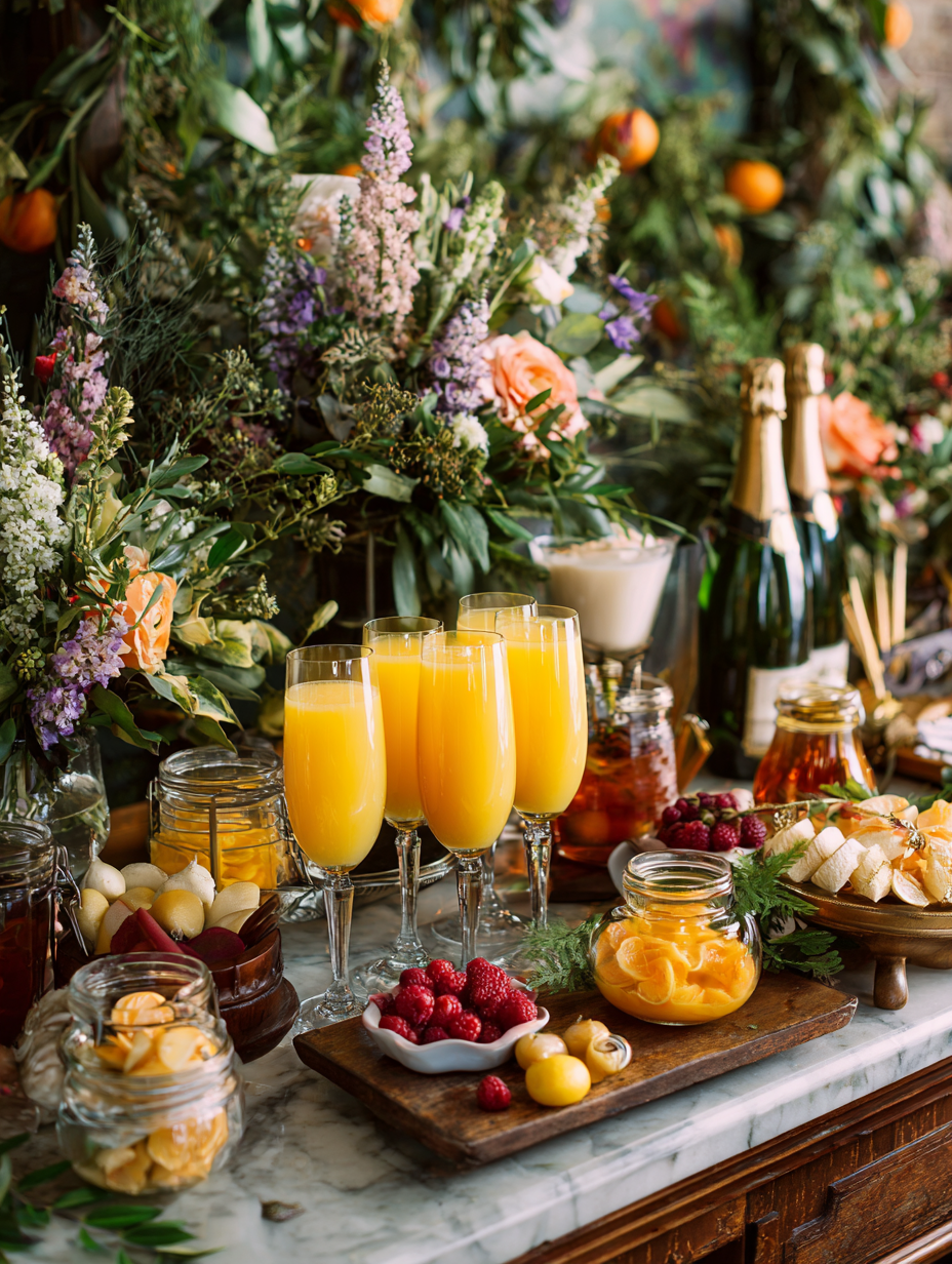 Mimosa Bar Ideas