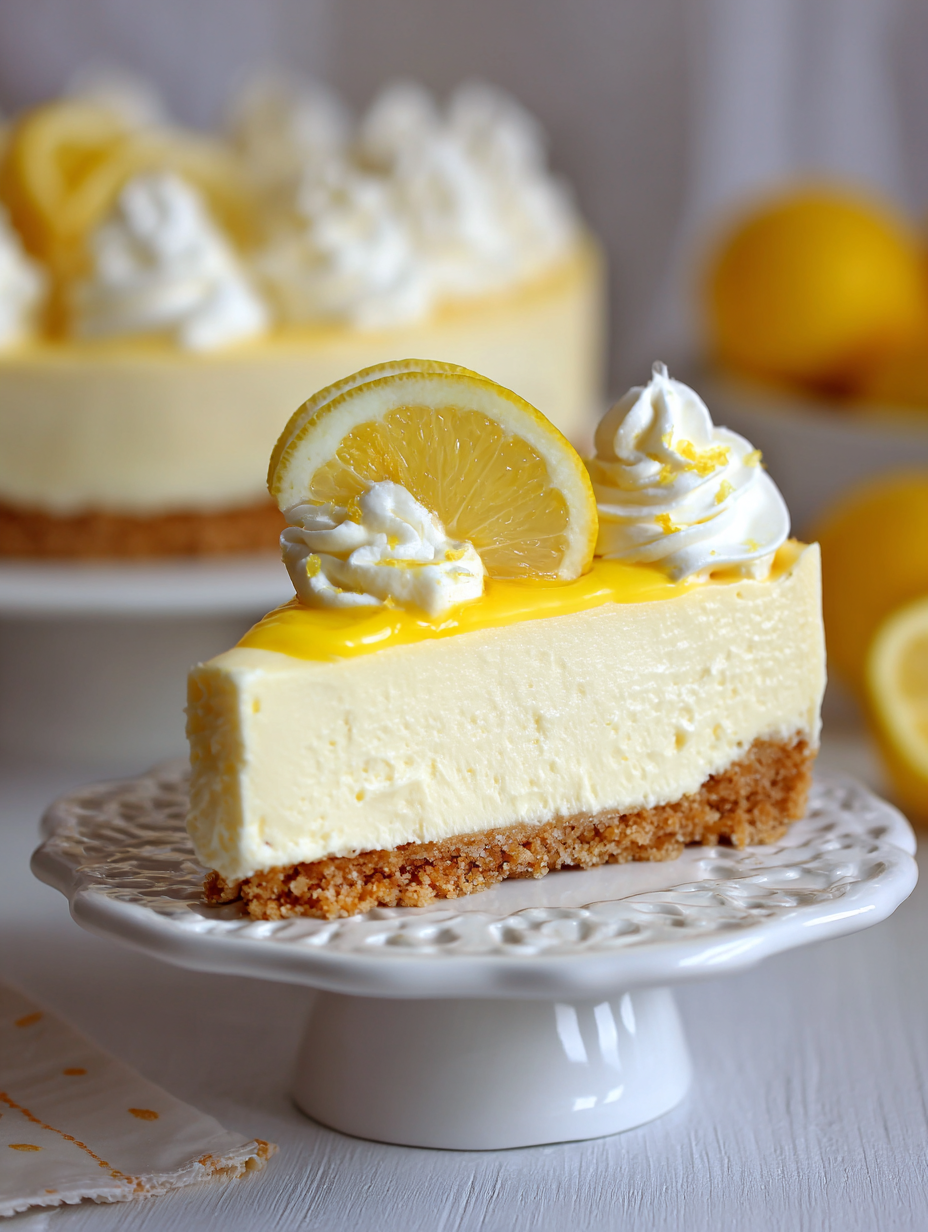 No Bake Lemon Cheesecake Recipe