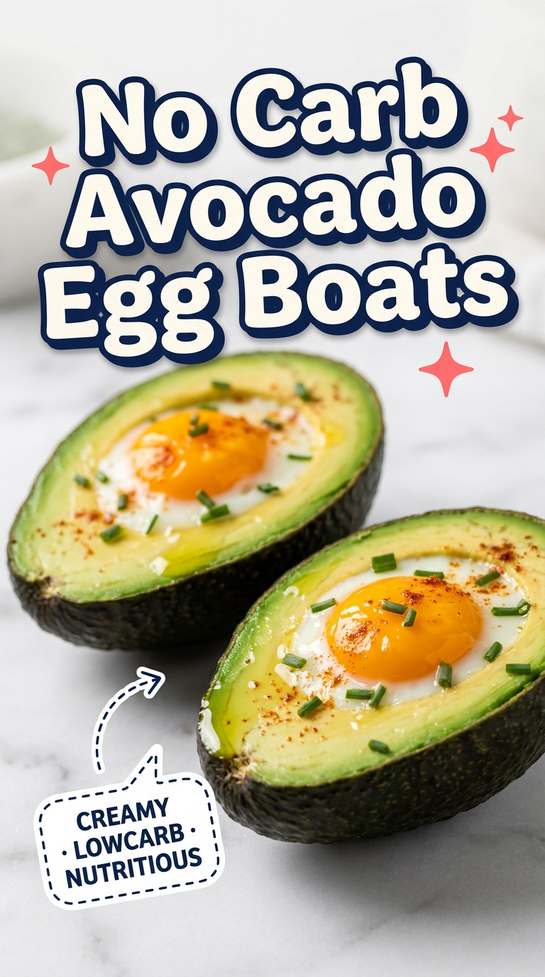 no carb avocado egg boats