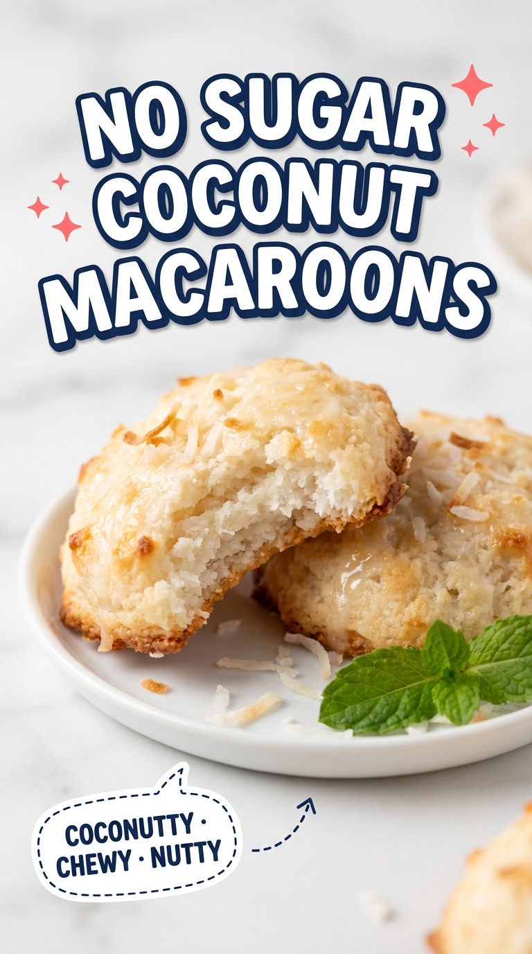 no sugar macaroons