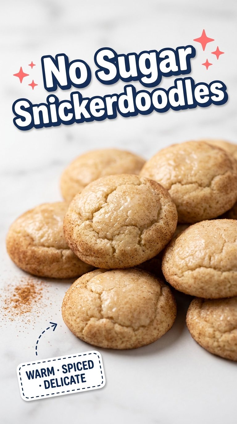 no sugar snickerdoodles