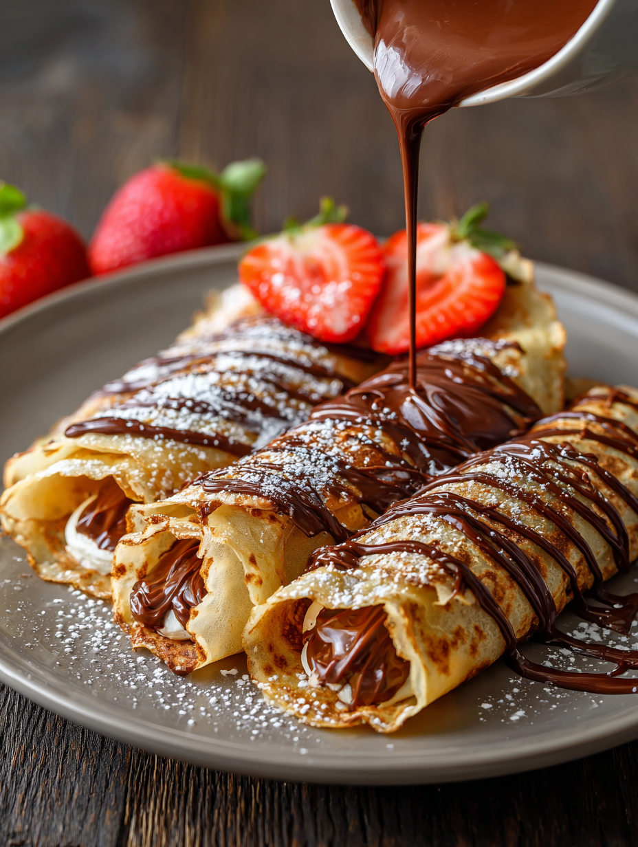 Nutella Crepes Recipe