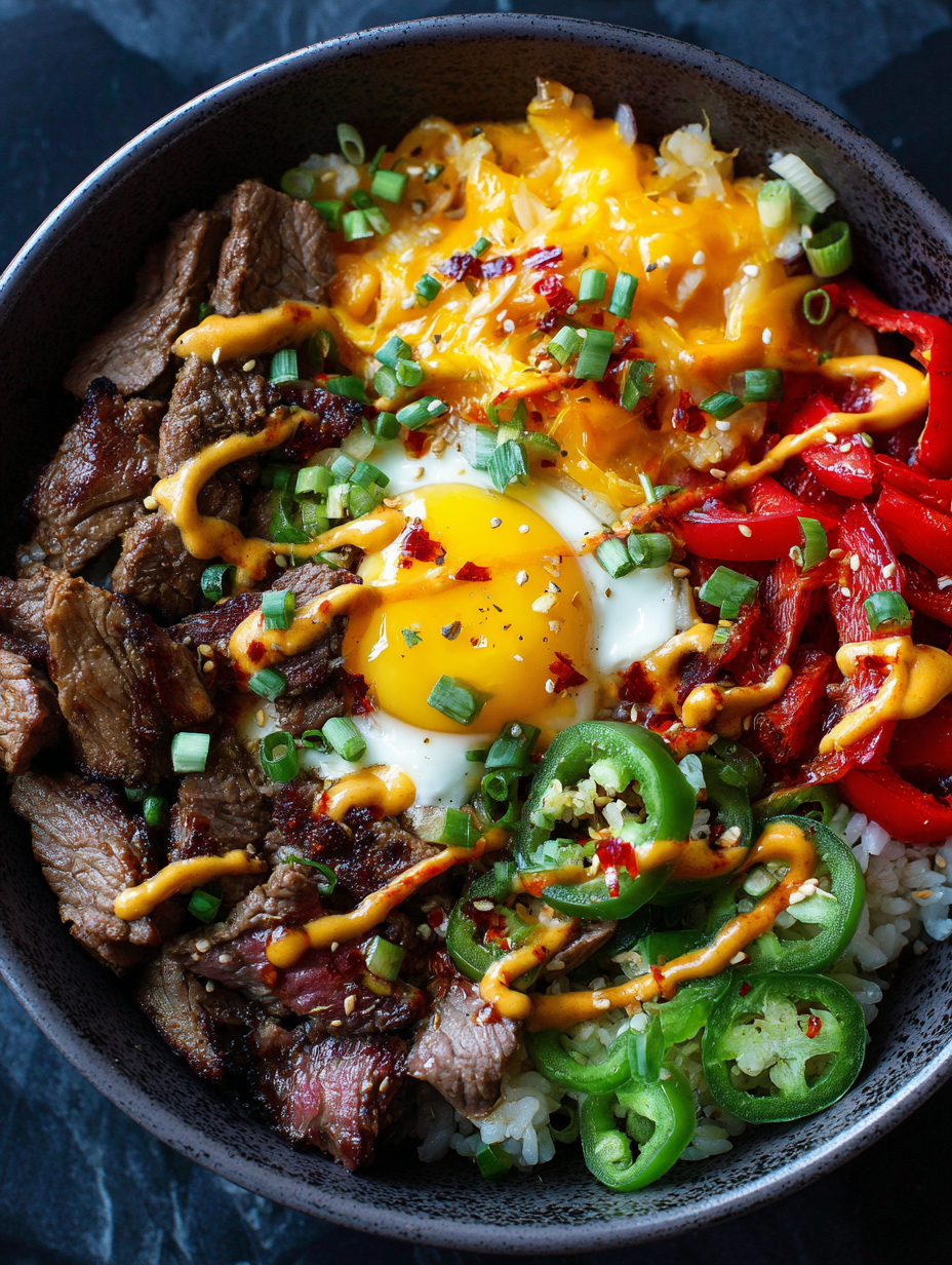 Philly Cheesesteak Bowls