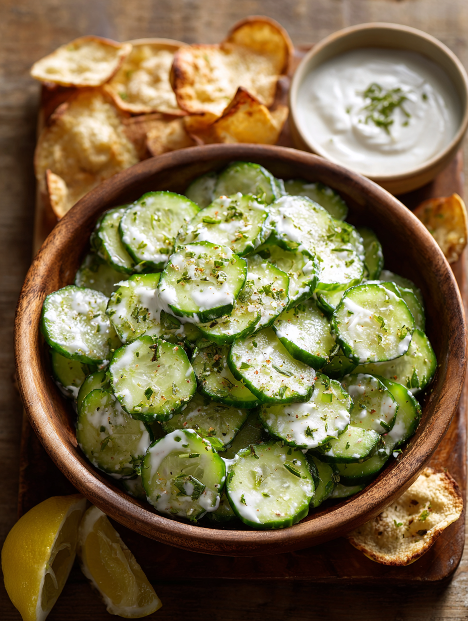 Ranch Cucumber Ships